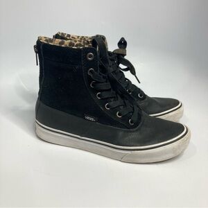 Vans lace up boots size 6.5